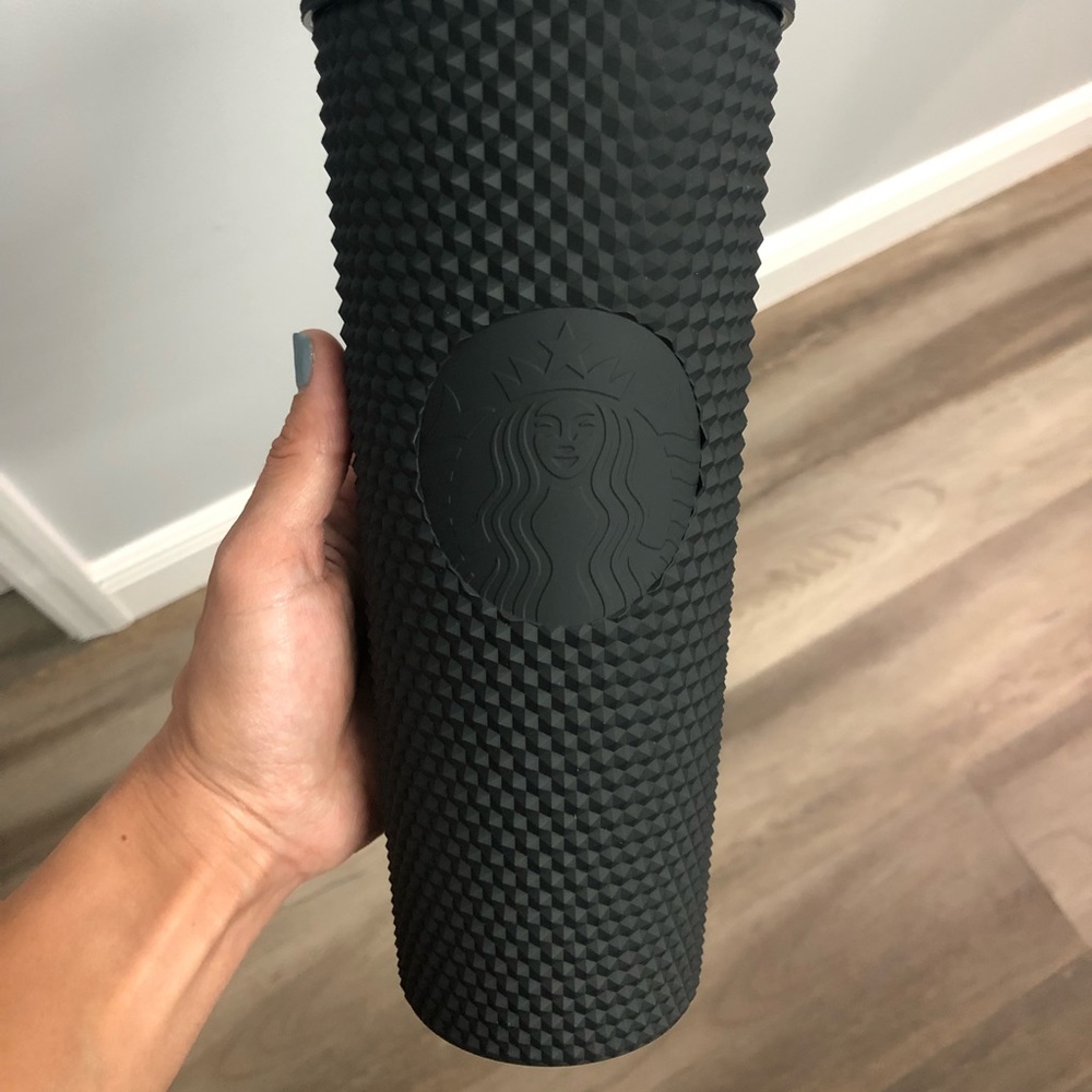 Starbucks Matte Black Studded Tumbler